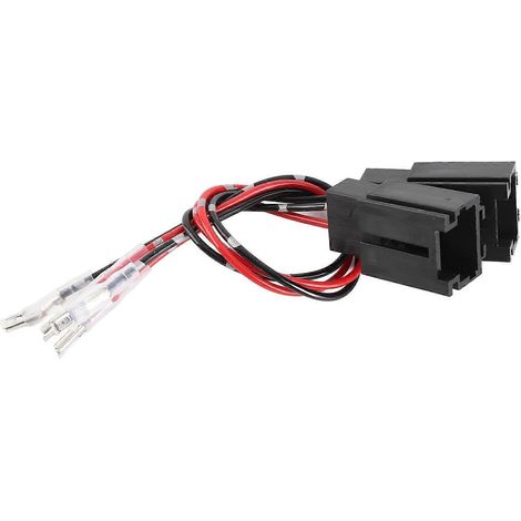 Paar 12V 3A 10W Autotürlautsprecher-Kabelbaumadapter mit Stecker (1/5)