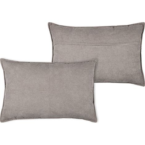 Dandy-Kissen Taupe 40x60cm - Stoff
