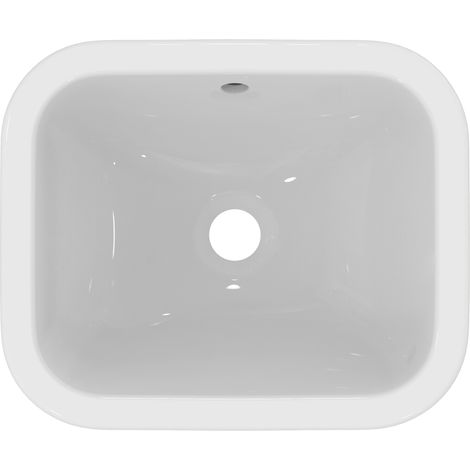 Ideal Standard Connect Einbauwaschtisch, ohne Hahnloch, mit (1/2)