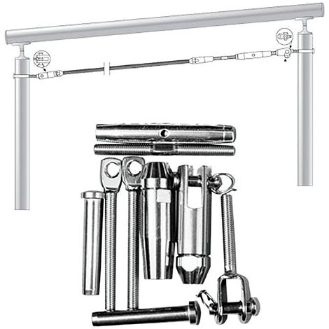 Kit pour montage câble orientable entre tubes - Pour câble diamètre : 4 mm - ITAR