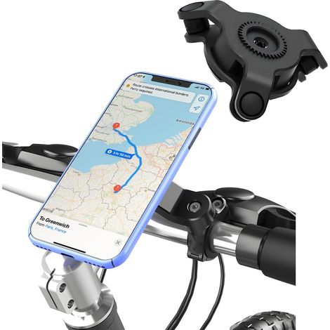 SHINING HOUSE Stoßdämpferhalterung für Motorrad-Handy, Anti-Vibrations-Stoßdämpfer für Motorrad-Handyhalterung, universeller Vibrationsdämpfer für Handy-Fahrrad, geeignet für Motorrad, Fahrrad (1/4)
