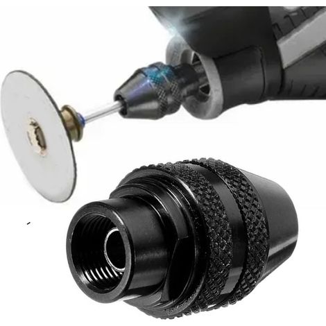 Bohrfutteradapter 0,3 mm bis 3,2 mm, rostbeständiges Zubehör für elektrische Heimwerkerbohrmaschinen (1/5)