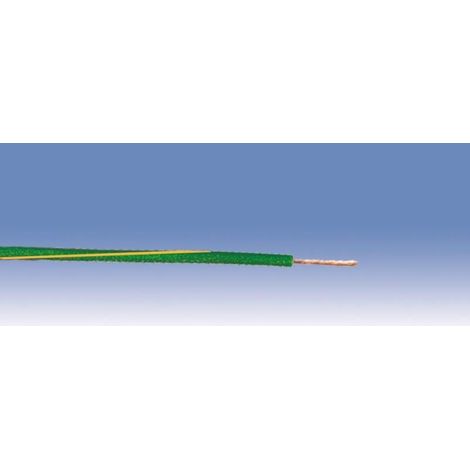 PVC-Aderleitung H07V-U 1,5 - 25 Meter, grün/gelb Kabel & Leitungen