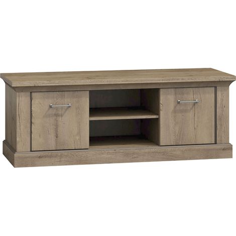 KONSIMO VETIS RTV-Schrank mit Türen vintage, natürliche Eiche (1/3)
