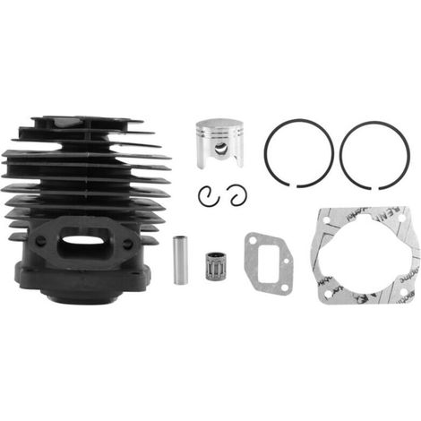 Cylindre et Segment de Piston DéBroussailleuse 40 MM avec Cage à Aiguille pour 43CC CG430 Divers Coupe-Bordures 40-5 BG430 (1/4)