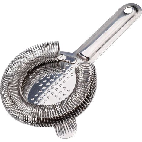 Passoire À Cocktail - Acier Inoxydable - 10 x 16 cm - Pour Shaker Standard - 1 Pièce (1/5)