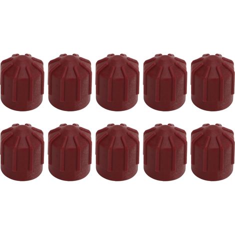 Lot de 50 bouchons vanne climatisation ABS M10X1 universel pour voiture camion véhicule travaux (1/5)