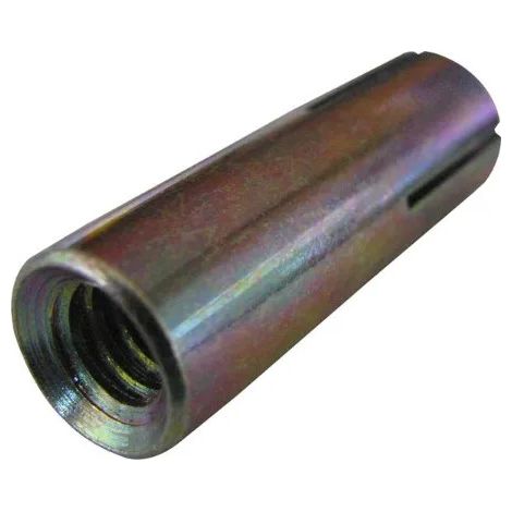 Taco de encaje metálico M7x150, 100 uds.