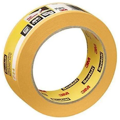 Scotch Super nastro coprente da imbianchino, 36 mm x 50 m, l' originale, qualità Profi-Plus, gold, pt24436
