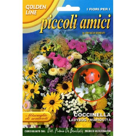 BUSTINA MISCUGLIO DI FIORI PER COCCINELLE