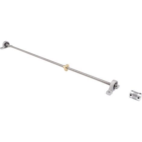 ALLIANDISTige de Vis Sans Fin T8 8mm 500mm avec Écrou à Billes pour CNC et Imprimante 3D (1/4)