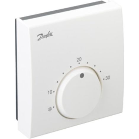 Danfoss Thermostat d'ambiance modèle standard, Raccordement 24 V, 088H0022 (1/2)
