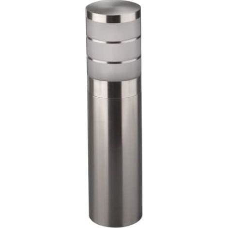 Calgary PEDESTAL - Paletto inox H.40 cm Massive Giardino Esterno Piedestallo a terra Acciaio inox 1 x 14 W 230 V (1/4)