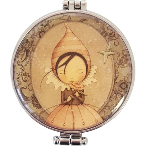 Miroir de poche collection Mirabelle Pursuit of the happiness (1/2)