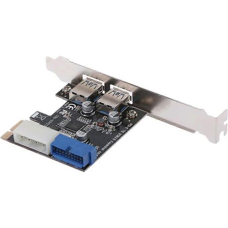 PCI-Express-Extender auf internen 2-Port-19-Pin-Header, 5 Gbit/s Übertragungsrate (1/5)