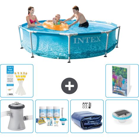 Frame Pool Rund - 305x76 cm - 7-teilig S228