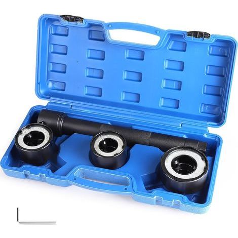 4 Pièces Outil de Démonte Extracteur Rotule Axiale 30-35 mm / 35-40 mm / 40-45 mm pour Montage Démontage Voiture de Extracteur Biellette, Demonte Rotule Axiale (1/5)