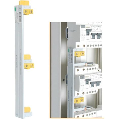 Peigne électrique 63 A – 3 rangées – Connexion interrupteurs différentiels – Protecteur de zone sous tension – Nalto