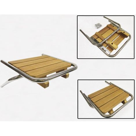 400MM x 320MM Wood Platform For Boat - Wooden Teak Swimming Swim Bathing Diving Jumping Universal