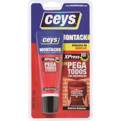 Adhesivo Montack inmediato Ceys blister 100 gr (1/2)