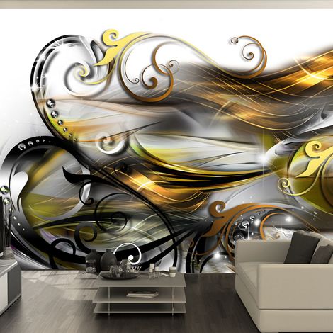 Fotomurale adesivo - Gold expression - 245x175 (1/4)