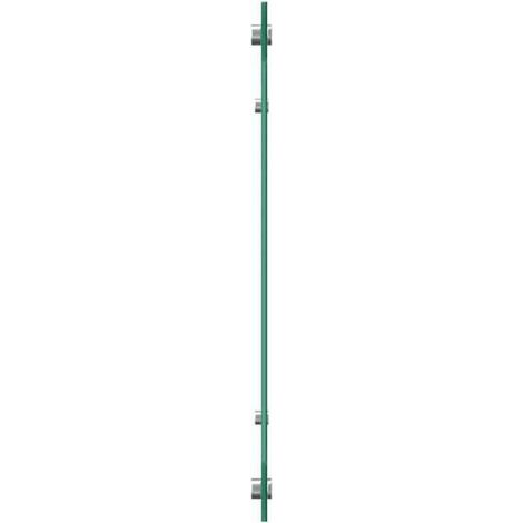 Dosseret Cuisine Verre Trempé Protection Anti-éclaboussures Résistant Chaleur et Rayures Transparent 80 x 40 cm (1/5)