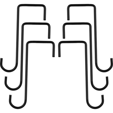 Crochet De Suspension - Acier Inoxydable Antirouille - Pour Jardin Cuisine Extérieur - Lot De 6 (1/5)