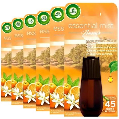 Recarga Air Wick essential mist 6 recargas 20 ml