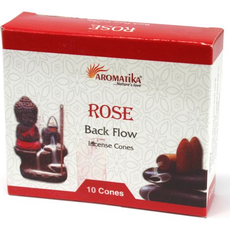 Cônes d'encens à reflux Aromatica - Rose- Vendu par 1 (1/3)