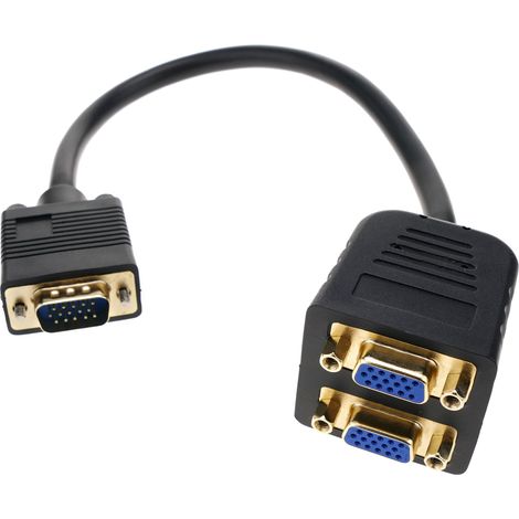 BeMatik - câble réplicateur de passif 1 VGA á 2 VGA (1/3)