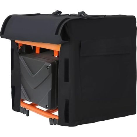 Housse de protection 600D imperméable robuste pour une utilisation en extérieur – Résistant aux intempéries, à la poussière, à la neige avec ourlet élastique – Convient aux unités portables de 66 x 50 (1/5)