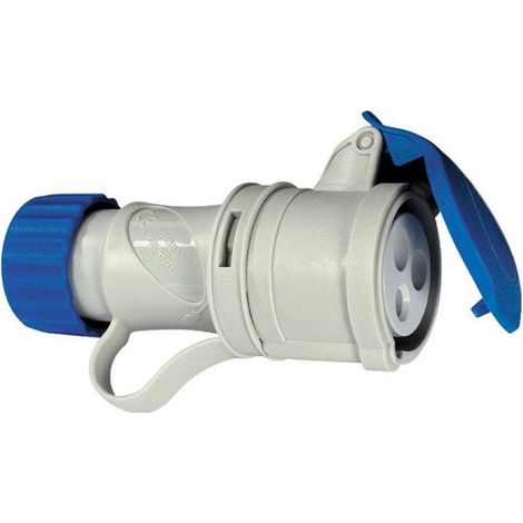 Base Cetac Asein 1100067 2P+T 220V/32A Azul (1/5)