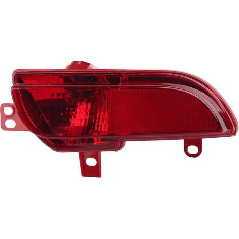 CHOYCLIT Assemblage de Phare Anti Brouillard Arrière Gauche 6350HA Coquille Rouge Remplacement pour Peugeot 206+ 2009‑2012,Avec Non ampoule (1/5)