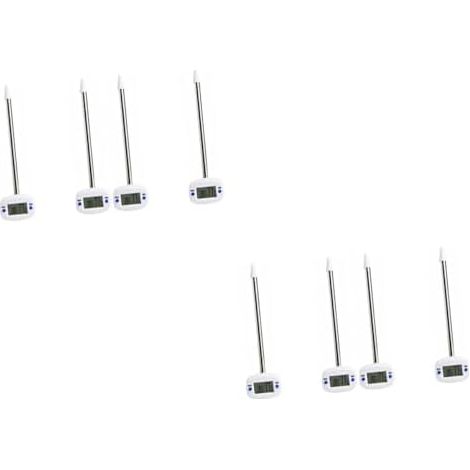 Toddmomy 2 Stück Temperatur Und Feuchtigkeitsdetektor Thermometer Bodenfeuchtemessgerät Bodenfeuchtesensor Automatische Bewässerung Bodenmonitore Hygrometer Gartenfeuchtemessgerät