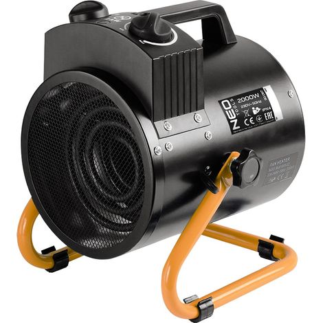 Riscaldatore elettrico industriale da 5 kW, impostazioni regolabili, Ipx4 (1/5)
