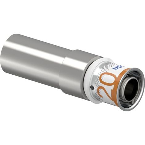 Uponor Übergang auf Kupfer S-Press PLUS aus Messing, verzinnt 20x22mm (1/2)