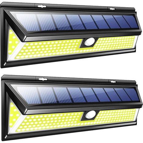 Éclairage Solaire Extérieur 180cob lampadaire solaire jardin extérieur éclairage décoratif corps humain induction applique solaire 1 paquets 180COB (1/5)