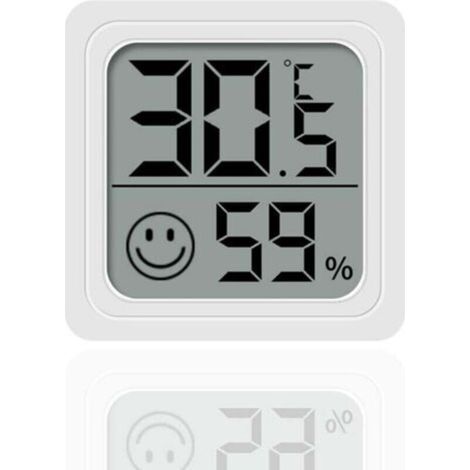 1pc Hygromètre Maison Chambre Bébé Sec et Humide Refroidissement et Chauffage Thermomètre Voiture Température et Humidité Simple Mini Hygromètre Électronique (1/5)