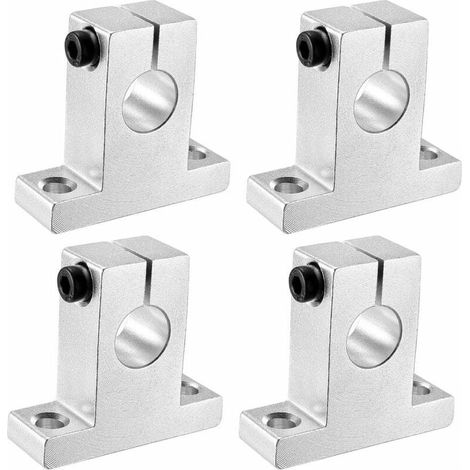4 tiges de guidage sur rail pour guidage linéaire SK12 pour arbre de 12 mm de diamètre (1/3)