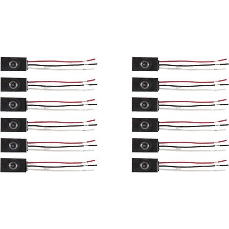 Lot de 12 capteurs crépusculaires pour éclairage extérieur 120-277 V, interrupteur photoélectrique, cellule photoélectrique (1/5)