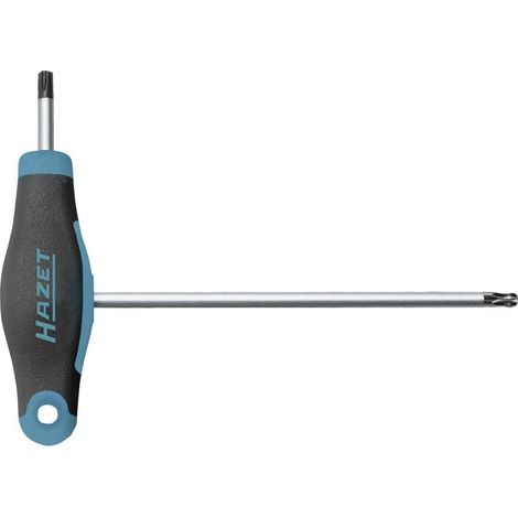 Tournevis Allen avec lame courte et longue pour insertion flexible Bleu foncé