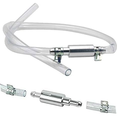 (360×8×8) Motorcycle Brake and Clutch Bleeder Kit, Car Clutch Brake Bleeder Hose One-Way Valve Tube Bleeding Tool (1/5)