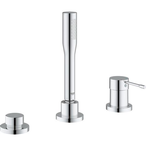 Combinación monomando de baño Grohe Essence de 3 orificios, con (1/2)