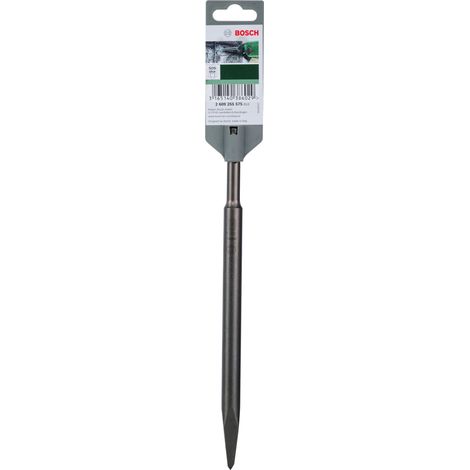 Bosch 2609255575 Burin à pointe 4 pans pour Marteau perforateur 250 mm (1/2)
