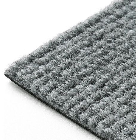 Carreaux de Moquette Gris Clair Dalle Moquette Chambre Gris Moquette Autocollante Escalier Amovible Autocollant de Carrelage Sol Gris Clair Dalle Moquette Adhesive Sol Salon 30x30cm 5 Dalles (1/5)