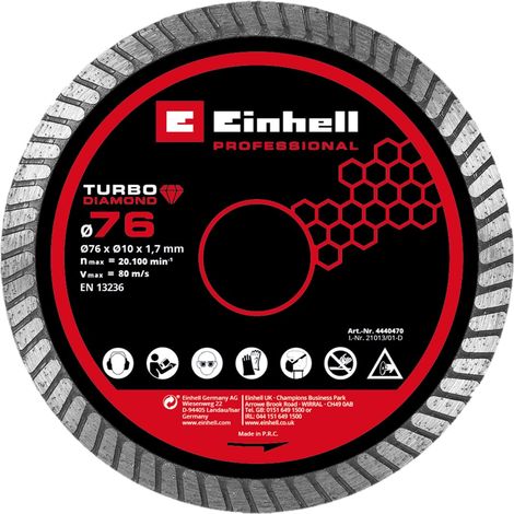 Disque de coupe diamant Ø 76 mm (1/3)