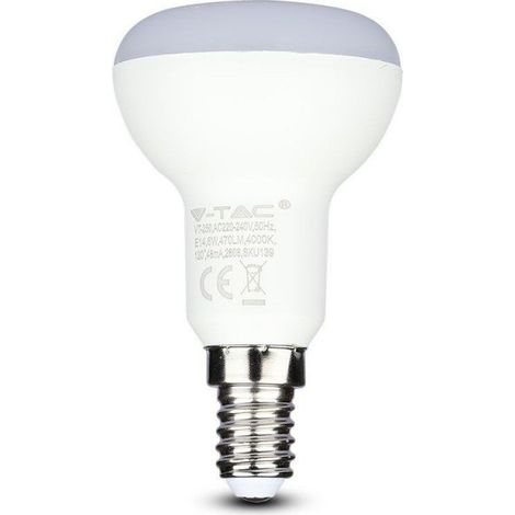 V-TAC PRO VT-250 Lampadina LED con Chip Samsung E14 6W R50 Bianco caldo - 3000K