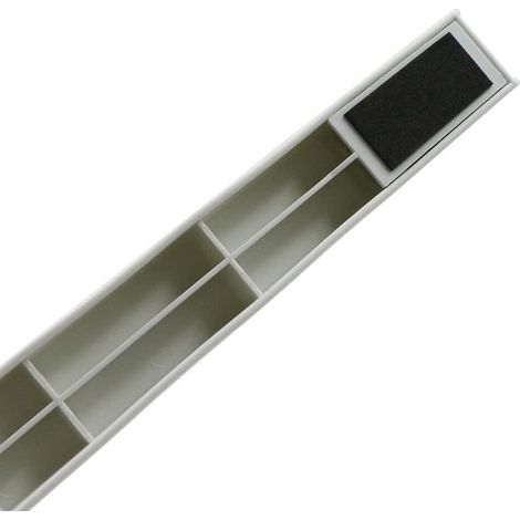 Weißer, kompakter und moderner Wäscheständer zum Zusammenklappen, Balkonhalterung, 5 kg, 2er-Set (1/5)