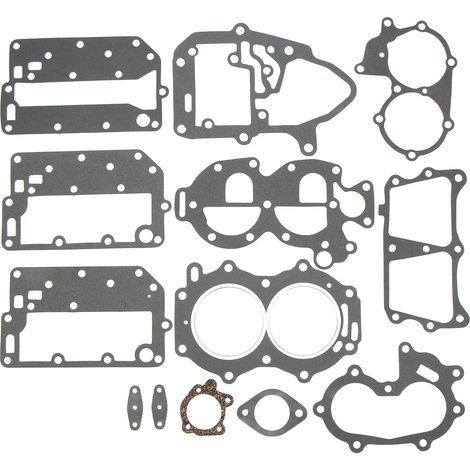 Motorsatz Zylinderkopfdichtungssatz 433941 Stabile Leistung für Johnson Evinrude 25 PS 35 PS 2-Zylinder X-Ref