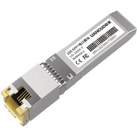 Module LIANGUO SFP+ 10 Gb, émetteur-récepteur SFP+ 1,25/2,5/5/10 Gb vers RJ45, modules SFP cuivre 10 GbE avec puce Marvell, pour Cisco (1/5)